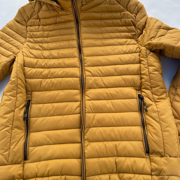 Men's Hooded Winter Coat Warm Puffer Jacket Cotton Coat with Removable Hood - Picture 2 of 4